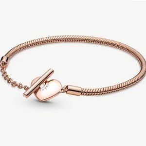 Pandora Rose Gold Heart Bracelet